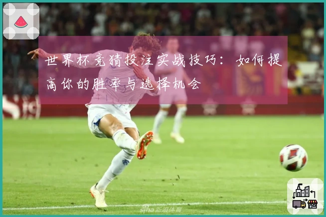 世界杯竞猜投注实战技巧：如何提高你的胜率与选择机会