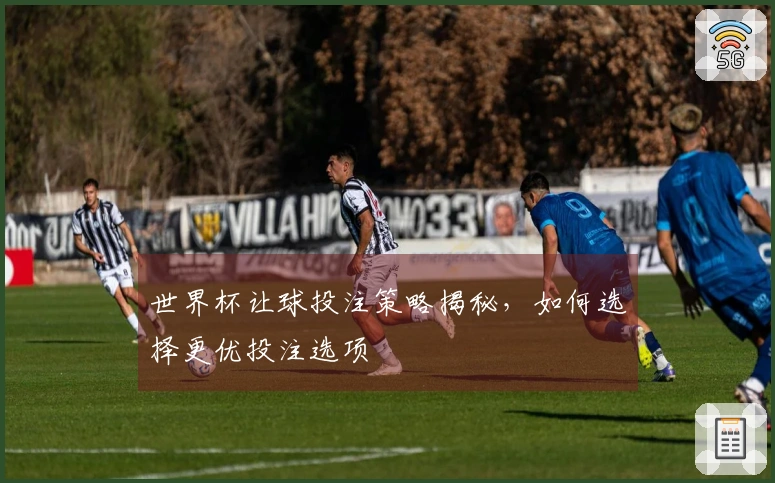 世界杯让球投注策略揭秘，如何选择更优投注选项