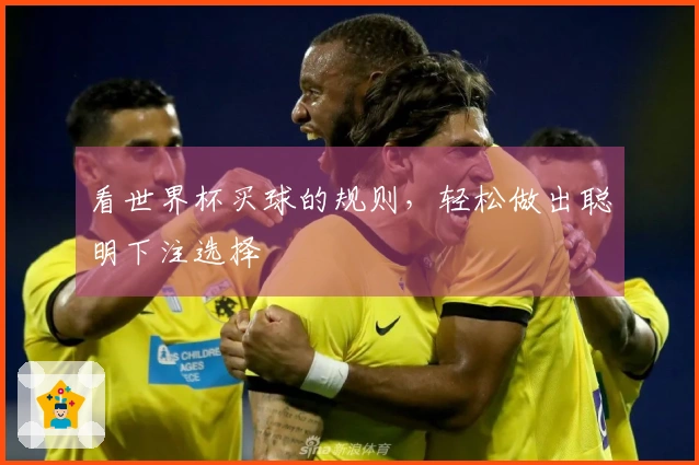 看世界杯买球的规则，轻松做出聪明下注选择