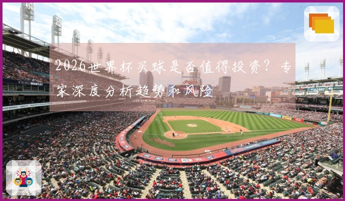 2026世界杯买球是否值得投资？专家深度分析趋势和风险